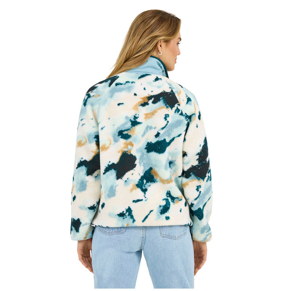 112371612 Wrangler Women's Retro Americana Sherpa Snap Pullover