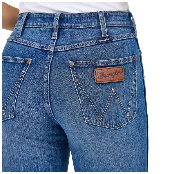 112371908 Wrangler Women's Retro Bailey High Rise Bootcut Jean - London