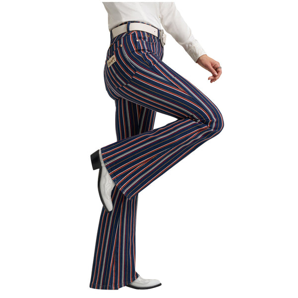 112372320 Wrangler X Women's Lainey Wilson Striped Flare Pant