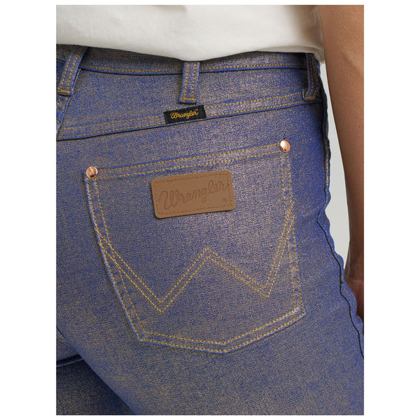 112373925 Wrangler X Women's Lainey Wilson Glitter Flare Jean - Glitter