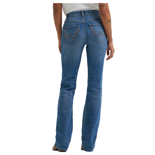 112379427 Wrangler Women's The Ultimate Riding Bootcut Willow Mid Rise Jean - Margo
