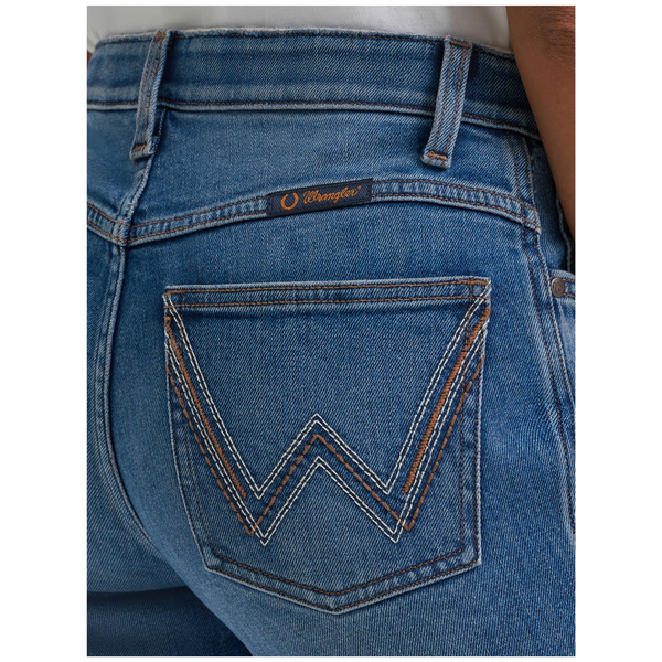 112379427 Wrangler Women's The Ultimate Riding Bootcut Willow Mid Rise Jean - Margo