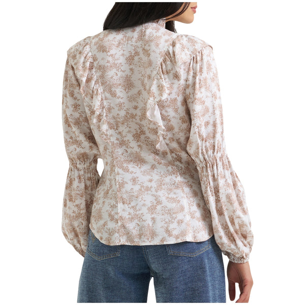 112382881 Wrangler X Lainey Wilson Women's Blouse - Folk Floral