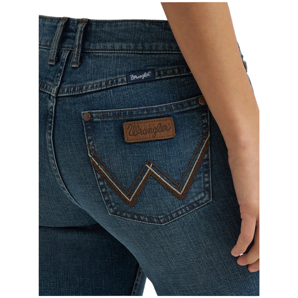 112385605 Wrangler Women's Retro Mae Mid Rise Bootcut Jean - Adelyn