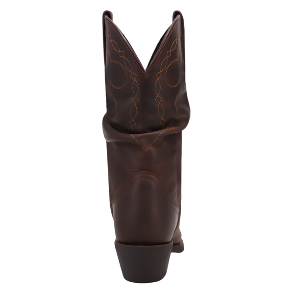 20016 Laredo Women's Lazy River R Toe Leather Cowboy Boot - Brown