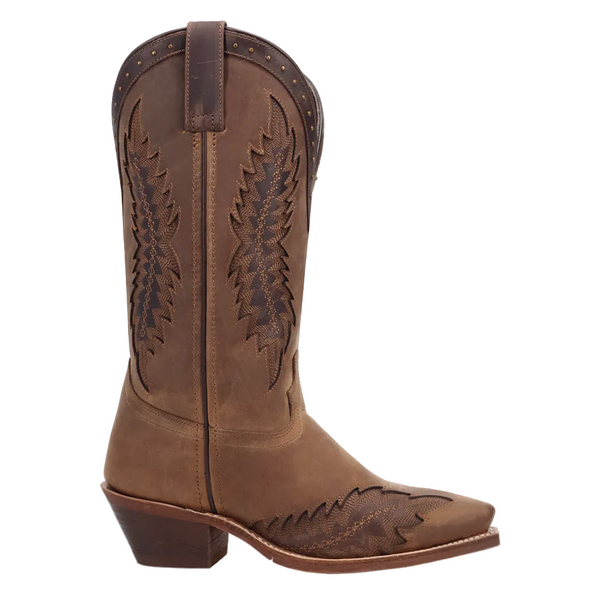 20057 Laredo Women's Coyote Creek Leather Western Cowboy Boot - Tan