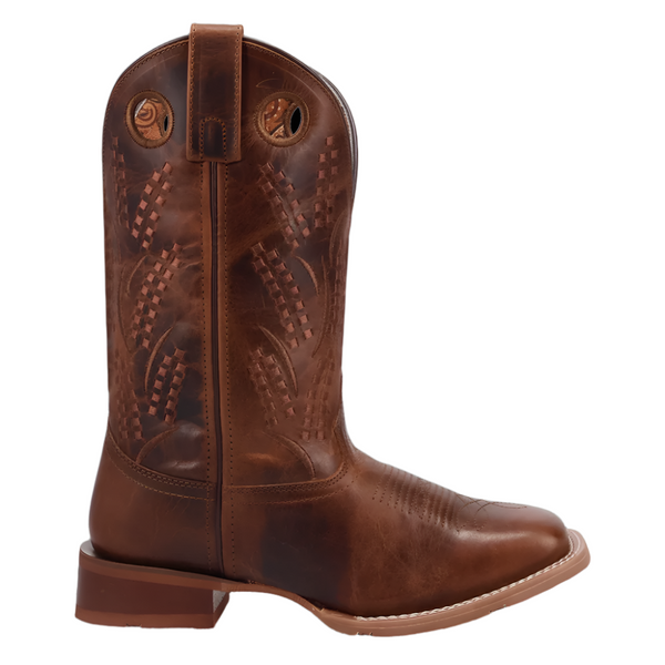 2012 Laredo Women's Dream Weaver Leather Cowboy Boot - Brown