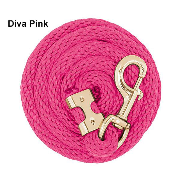 35-2155 Weaver Leather Poly Lead Rope with Brass Snap