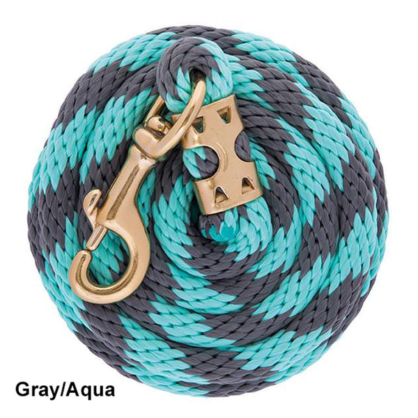 35-2155 Weaver Leather Poly Lead Rope with Brass Snap