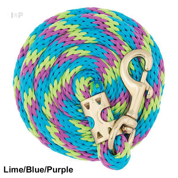 35-2155 Weaver Leather Poly Lead Rope with Brass Snap