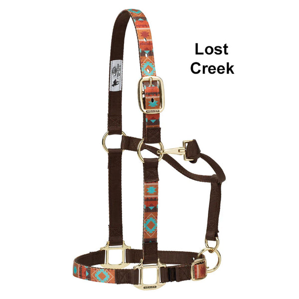 35-6785 Weaver Leather Pattern Adjustable Horse Halter