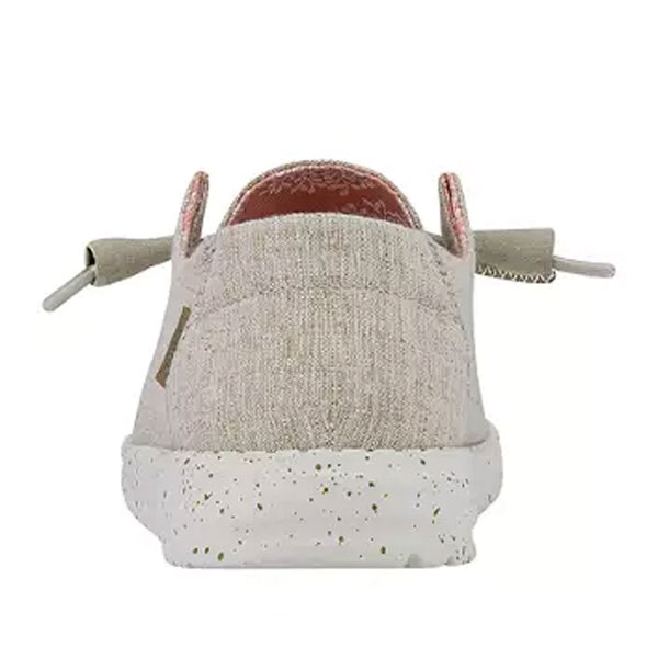Hey Dude Women's Wendy Shoe Chambray - White Nut 40058-2BK