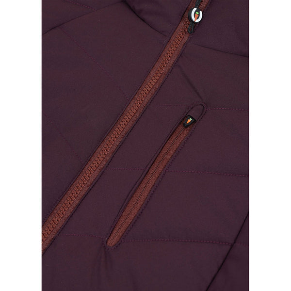 40765 Kerrits Women's Point to Point Insulated Equestrian Parka - Redwood