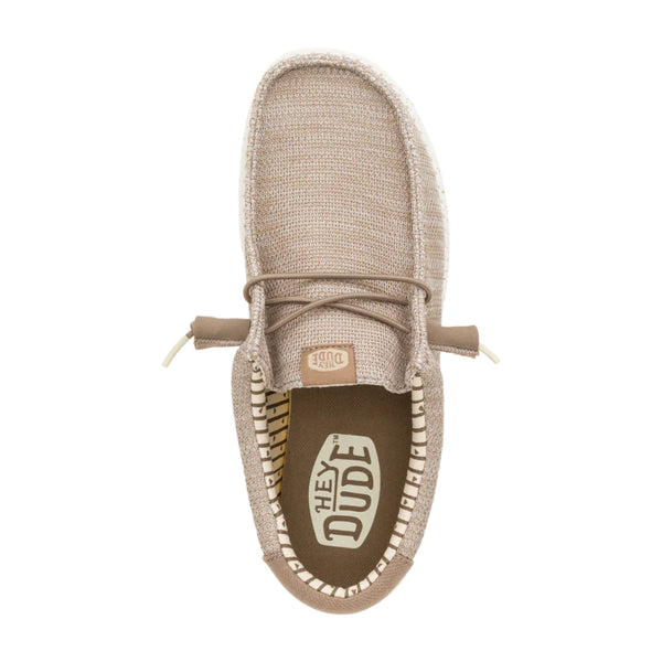 41898-265 Hey Dude Men's Wally Sox Comfort Shoe - Tan