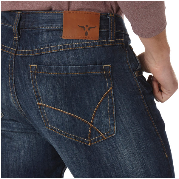 42MWXRD Wrangler Men's 20X No. 42 Vintage Boot Cut Jean - River Denim
