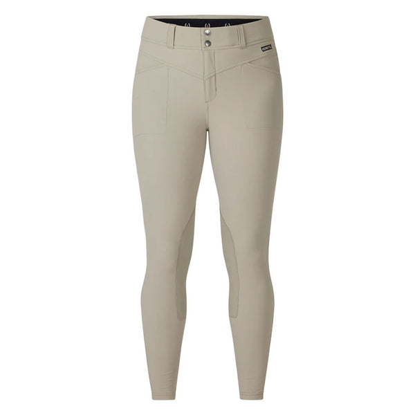 50405 Kerrits Women's Crossover II® Knee Patch Riding Breech - Sand