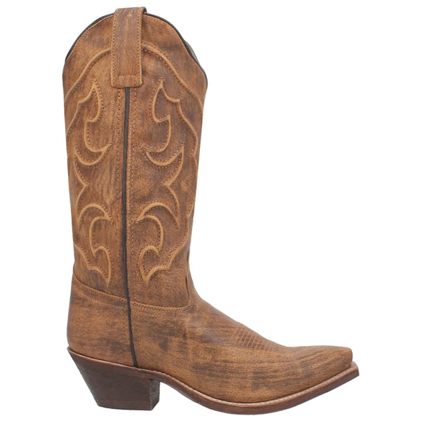 54267 Laredo Women's Reva Cowboy Boot - Honey Sanded