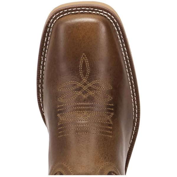8045 Laredo Men's Chisholm Cowboy Approved Square Toe Cowboy Boot - Brown