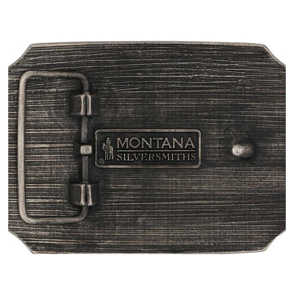 A1000DB Montana Silversmiths Dale Brisby Bustin Broncs & Honky Tonks Attitude Belt Buckle