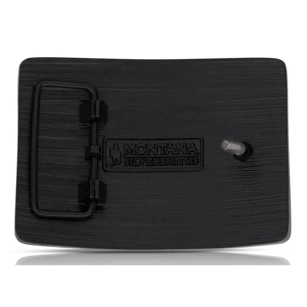 A1057WR Montana Silversmiths Whiskey Ranch Attitude Belt Buckle