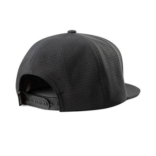 A290002201 Ariat Mens Snap Back Reflective Patch Cap - Black Skull