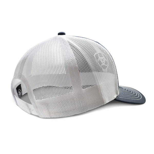 A300094303 Ariat Men's Cap Snap Back 3D Embroidered Navy