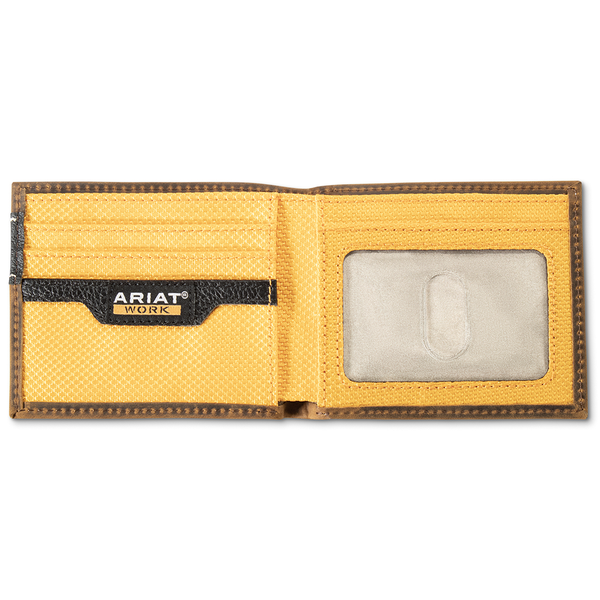 A3400202 Ariat Bifold Work Wallet - Brown