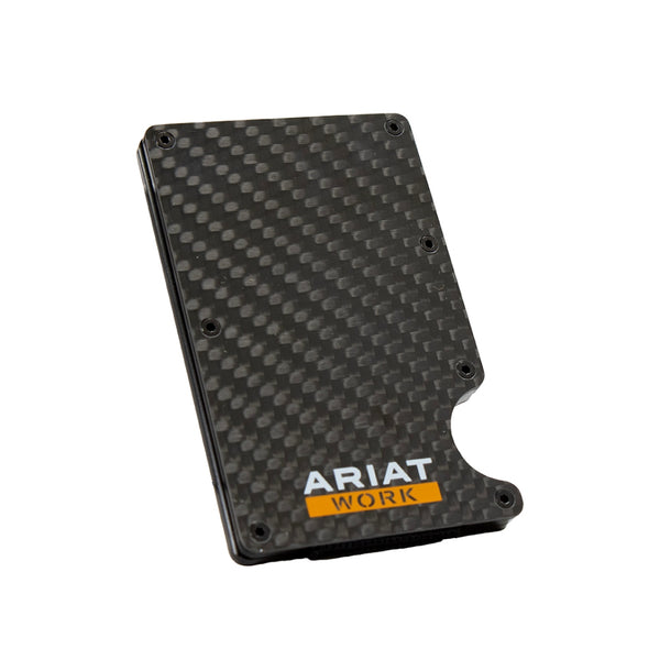 A3401101 Ariat Work Wallet Utility Carbon Fiber Black