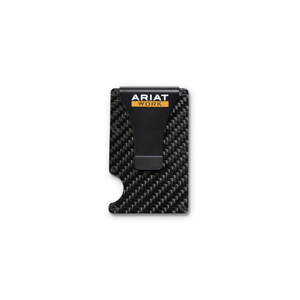 A3401101 Ariat Work Wallet Utility Carbon Fiber Black