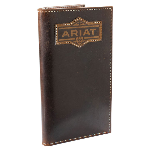 A3566302 Ariat Men's Rodeo Style Wallet Checkbook Cover