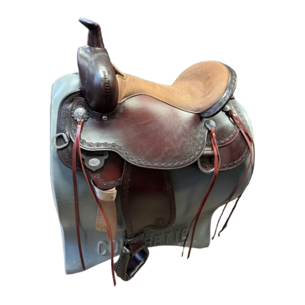 2377-8701-05 Circle Y Alpine Flex2 Trail Saddle 17