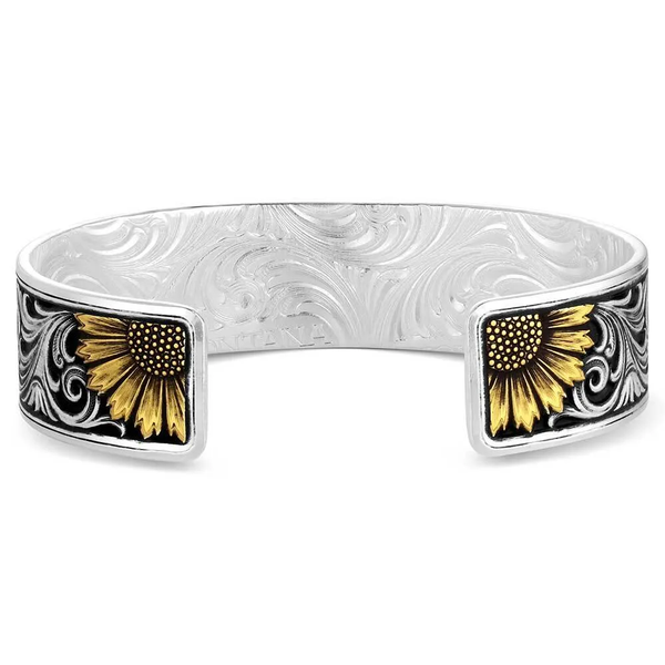 BC6582 Montana Silversmiths Toward the Sun Cuff Bracelet