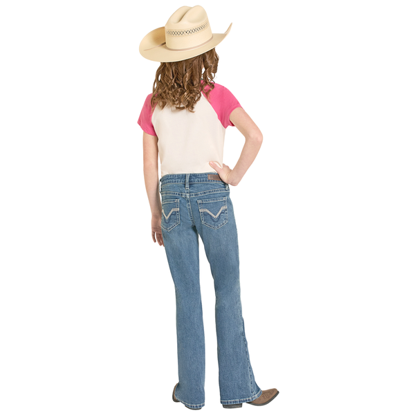 BG4MD08615 Rock & Roll Girls' Bootcut Jeans