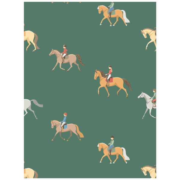 BRY850II RJ Classics Women's Brynn Short Sleeve English Show Shirt 2.0 - White/Ride On