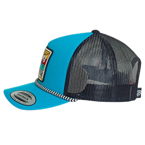 BU40X06824 Rock & Roll Radiator Ranch Cap - Teal