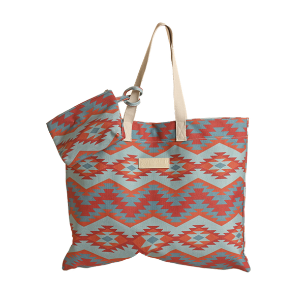 BU43X02652 Panhandle Printed Bag with Woven Strap - Stillwater