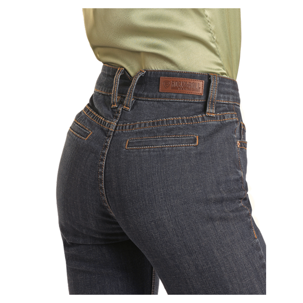 BW5HD02397 Rock & Roll Denim Women's High Rise Trouser Jean