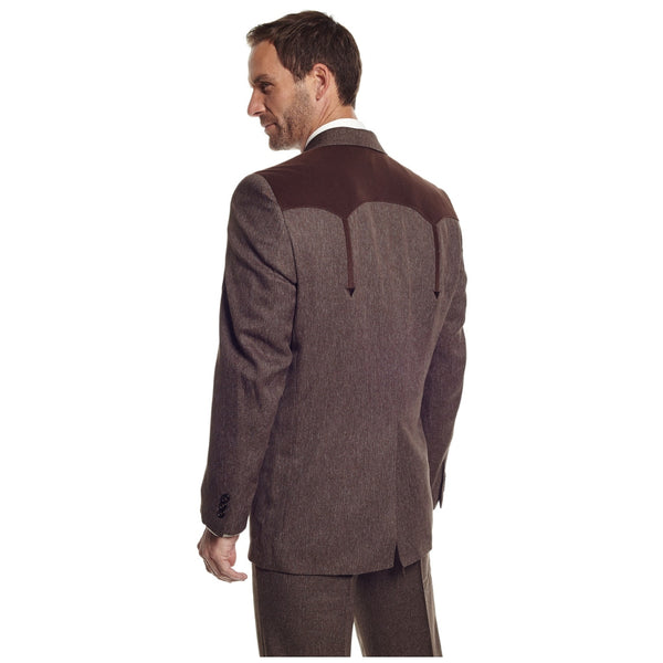 CC2976 Circle S Men's Boise Heather Sport Coat - Heather Chestnut
