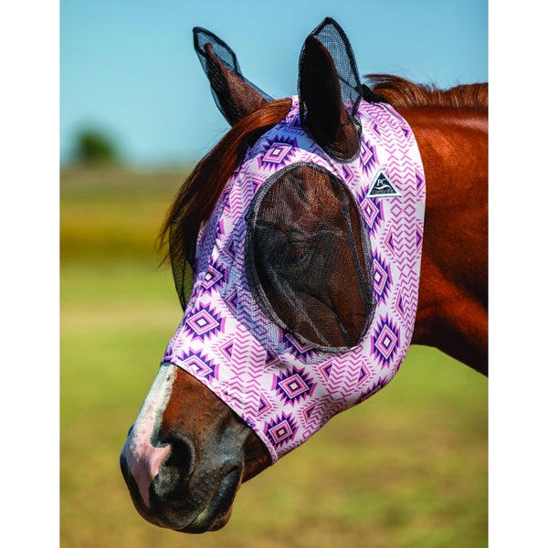 CFM Professionals Choice Comfort Fit Lycra Fly Mask For Horses