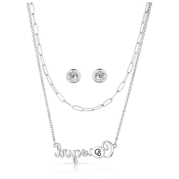CSTJS5995 Montana Silversmiths Cowgirl's Essentials Jewelry Set