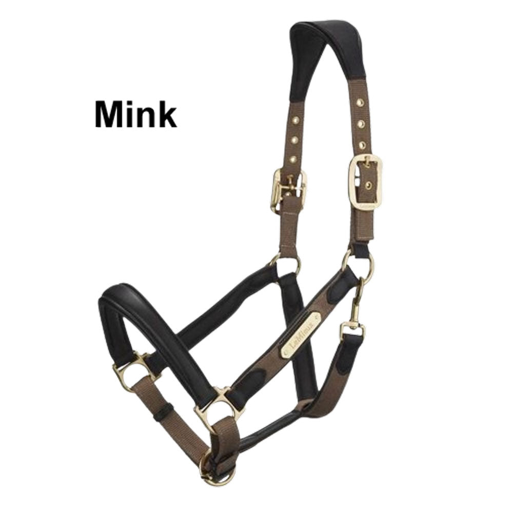 LeMieux Capella Leather Horse Halter The Wire Horse