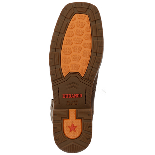 DDB0565 Durango Men's Workhorse Steel Toe Work Boot -Saddle Tan
