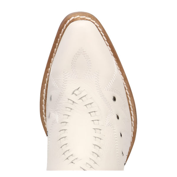 DI2206_WH Dingo Women's Precious Leather Boot - White