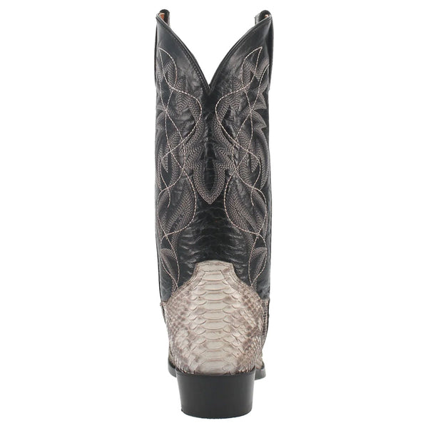 DP3036 Dan Post Men's Manning Python Cowboy Boot- Natural/Black