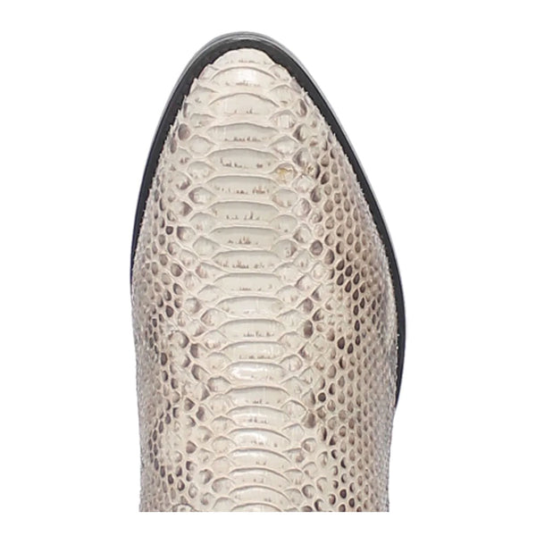 DP3036 Dan Post Men's Manning Python Cowboy Boot- Natural/Black