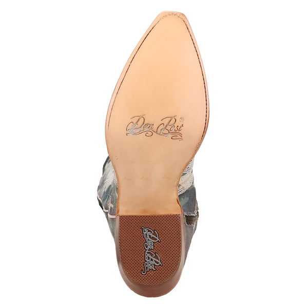 DP7084 Dan Post Ladies Camo Darlin Cowboy Boot with Zipper