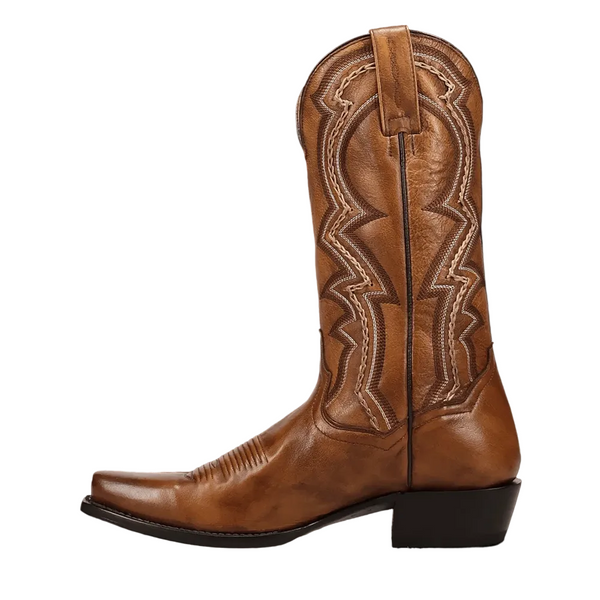 DP7138 Dan Post Men's Gallup Leather Cowboy Boot - Bay Apache