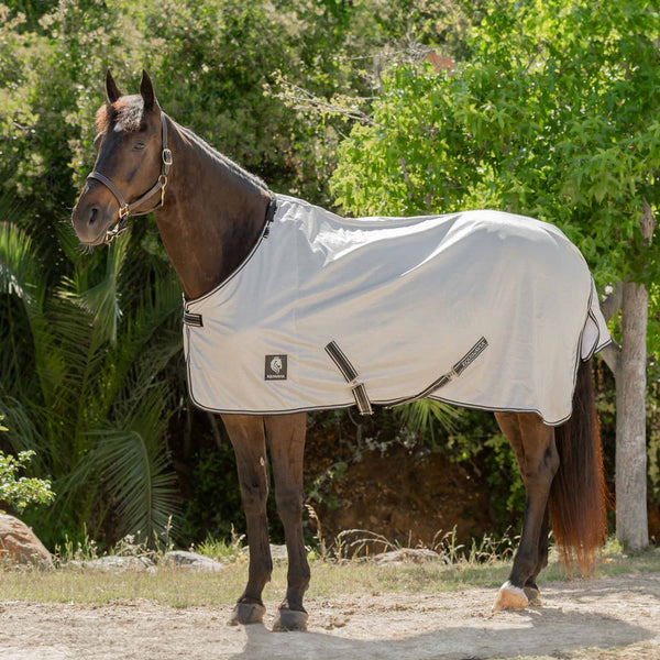 E24032-SIGY Equinavia Brisk Fly Sheet with Detachable Neck - Silver Gray