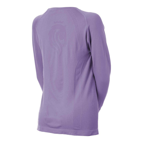 E32017-OMP Equinavia Elin Womens Seamless Long Sleeve Top - Orchid Mist