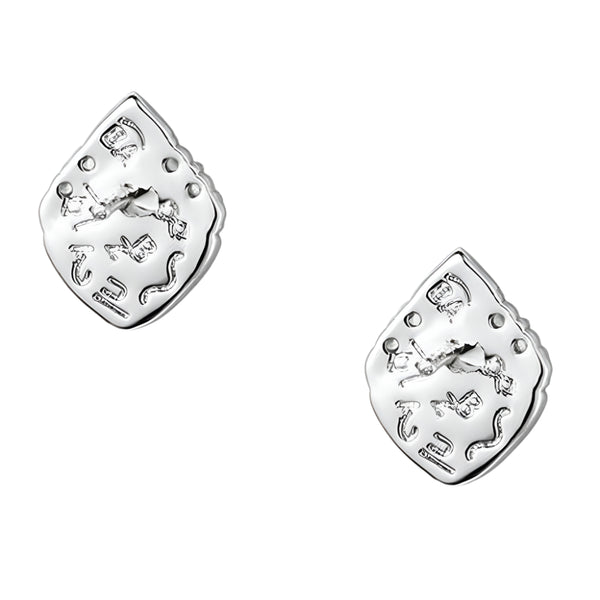 ER6313 Montana Silversmiths Crowned Glacier Earrings